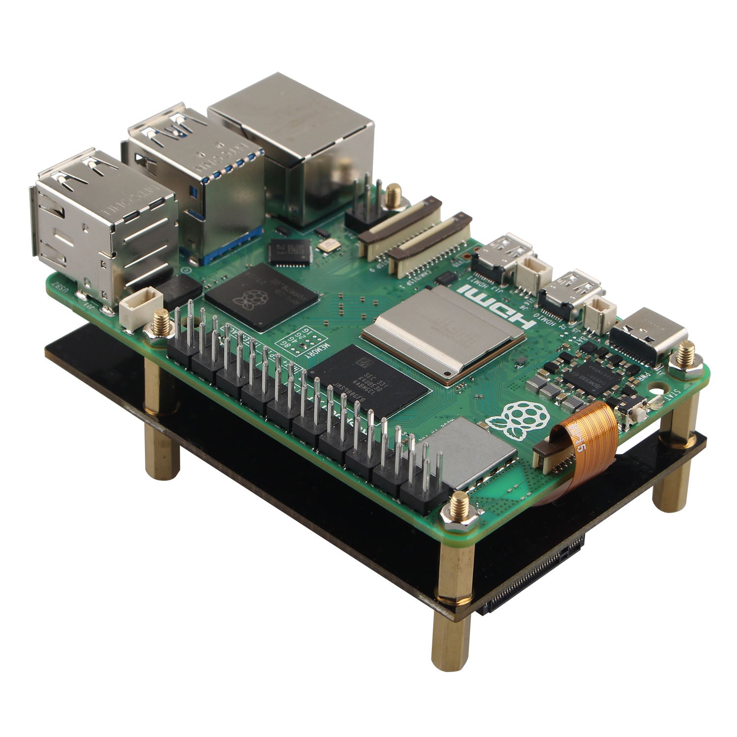 ZDE ZP517B PCIe Key-M NVMe SSD Hard Drive Adapter Board PIP PCIe P