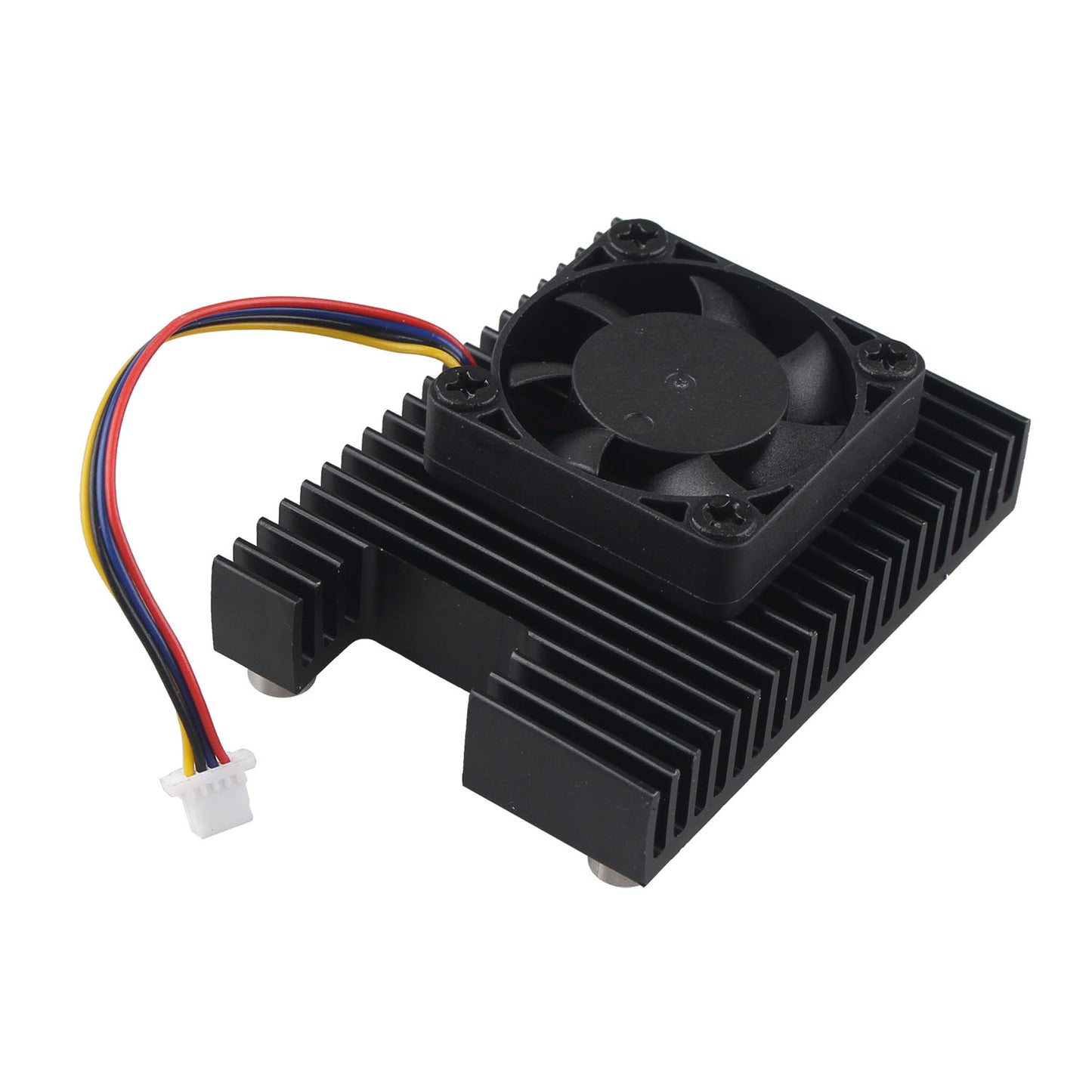 ZDE ZC505 Dedicated Aluminum Heatsink with PWM Cooling Fan Compatible with Raspberry Pi Compute Module 5 CM5 Motherboard with Screws and Thermal Tapes