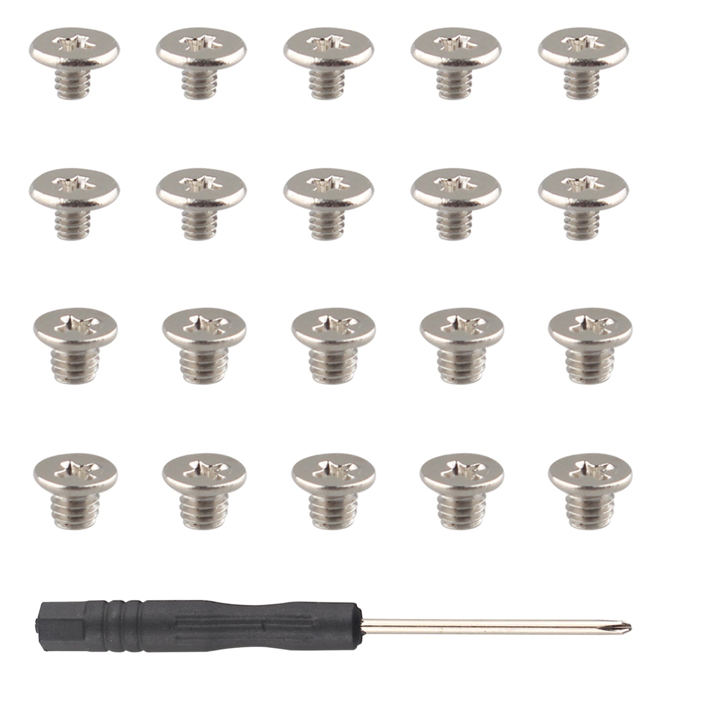 ZDE 20PCS m2 ssd Screws Kit PCIe NVMe M.2 SSD Mounting Screws Computer Motherboard Screws 10PCS M2x2.5mm + 10PCS M3x3mm with Screwdriver for Raspberry Pi M.2 NVME Hard Drive Laptop Computer