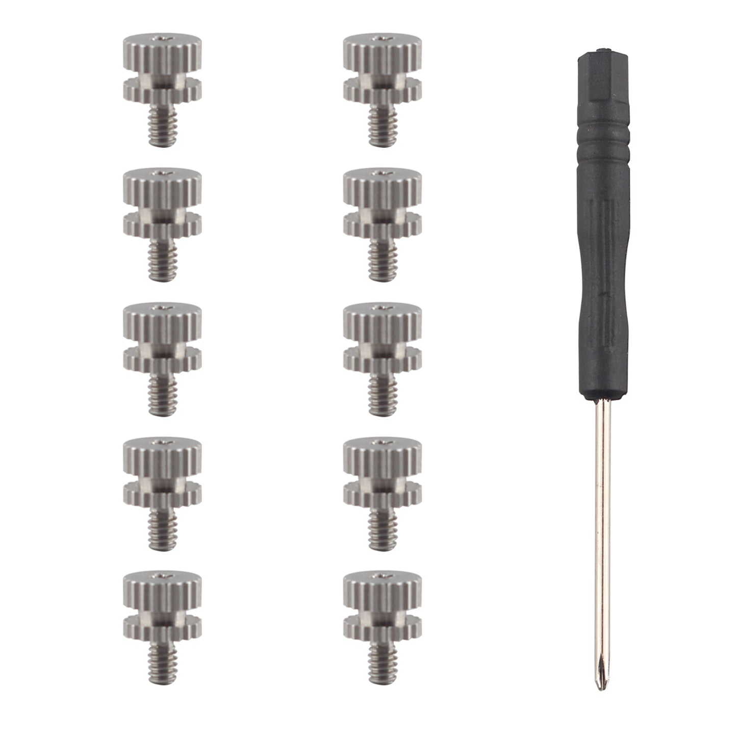 ZDE 10PCS m.2 ssd Screw Kit PCIe NVMe M.2 SSD Mounting Studs Computer Motherboard Studs with Screwdriver for Raspberry Pi M.2 NVME Hard Drive Laptop Computer