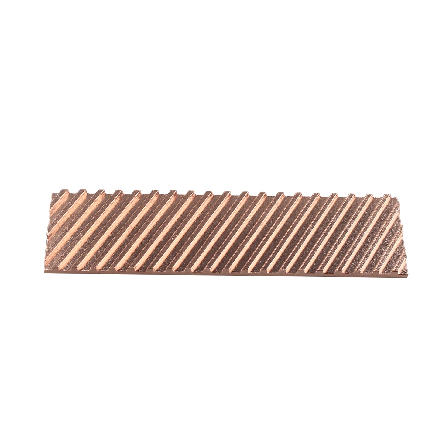 ZDE M.2 SSD Heatsink 70x20x2mm Copper Heatsink with Silicone Thermal Pads for PC Laptop Raspberry Pi M.2 2280 SSD NVMe PS5 Cooling