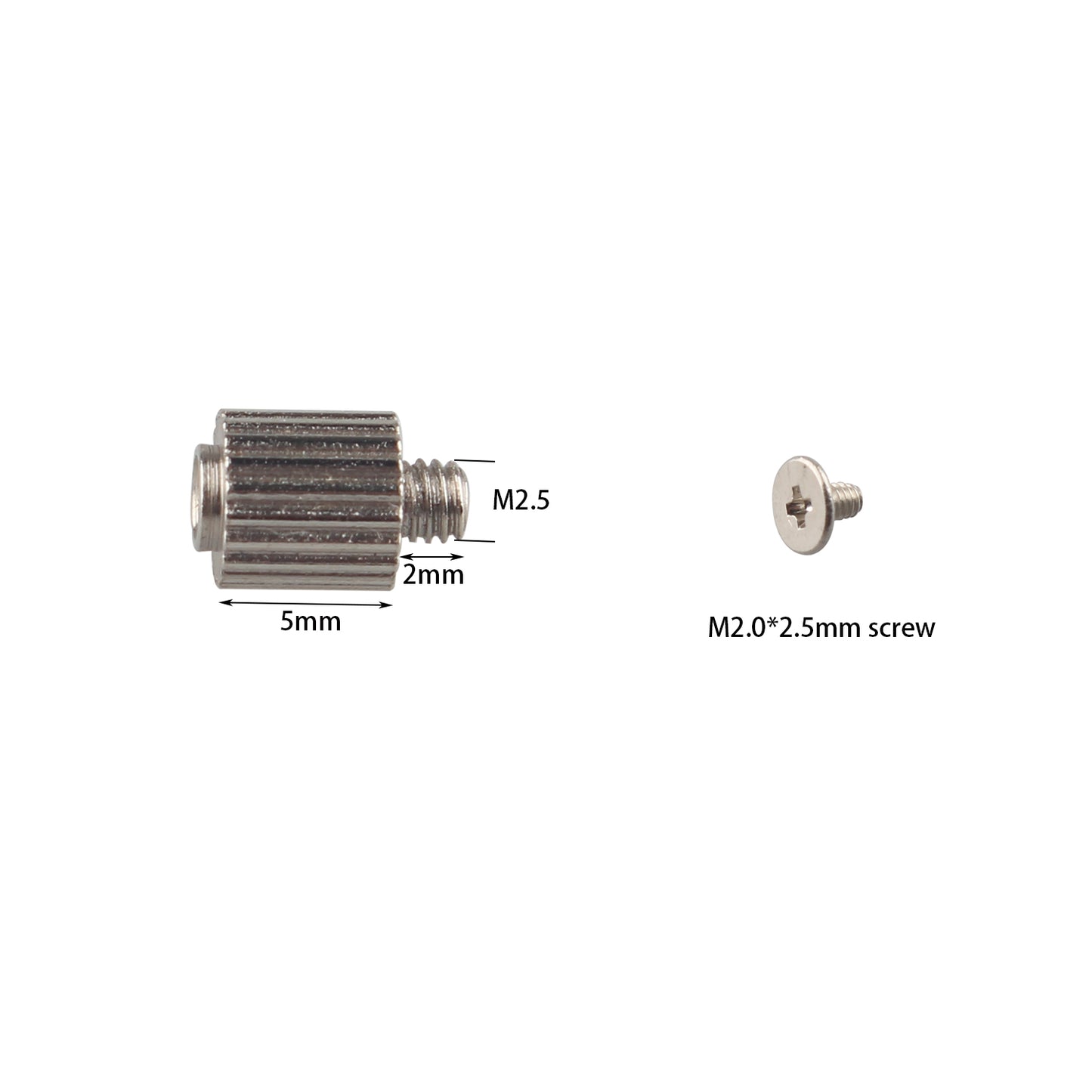 ZDE Set of 10 M.2 SSD Mounting Screws Kit M2.5 Computer Motherboard Screws Components with Screwdriver Compatible with Asus MSI Gigabyte ASRock Laptop PC Motherboard Raspberry Pi