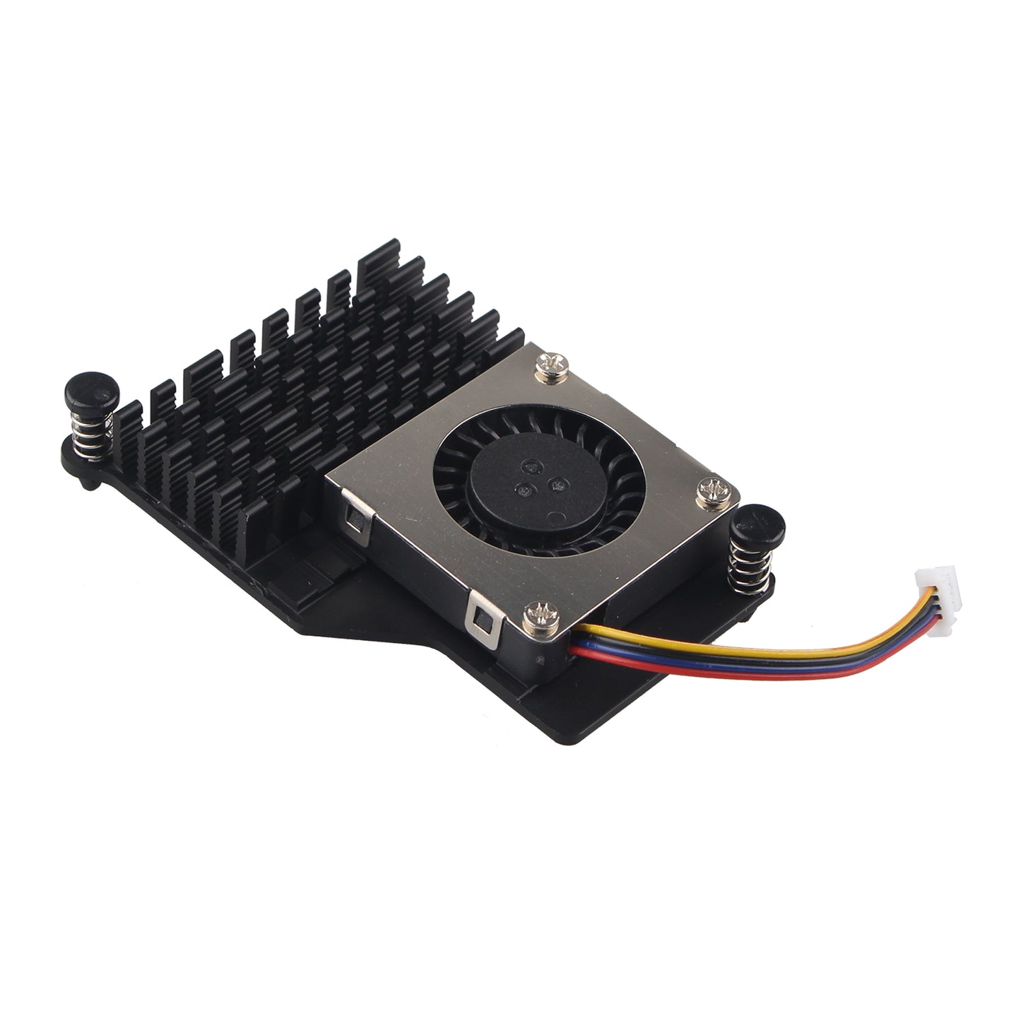 ZDE ZP536 Active Cooler for Raspberry Pi 5 Aluminum Heatsink Temperature-Controlled Blower PWM Cooling Fan with Thermal Pads for Raspberry Pi 5 2GB/4GB/8GB/16GB