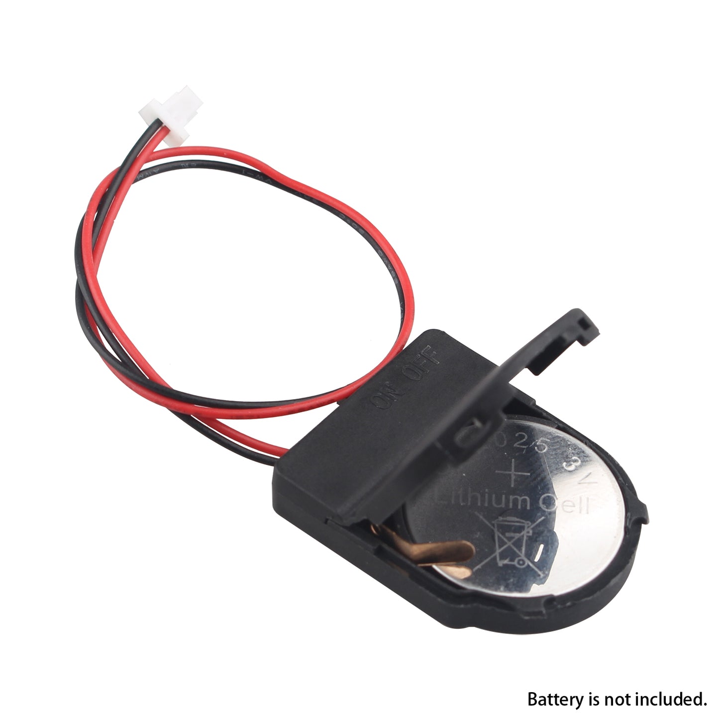 ZDE 2PCS RTC Battery Holder Case Real Time Clock Holder Compatible with Raspberry Pi 5
