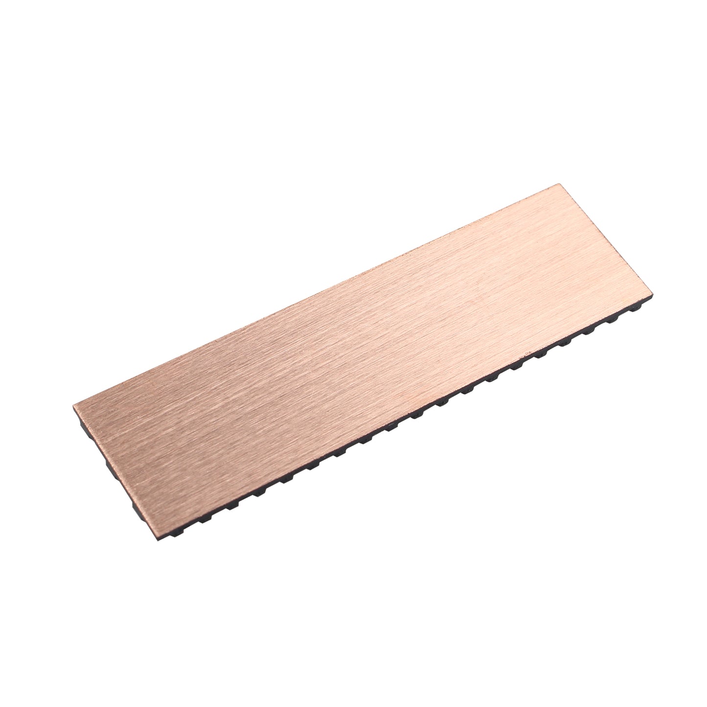 ZDE M.2 SSD Heatsink 70x20x2mm Graphite Covered Pure Copper Heatsink with Silicone Thermal Pads for PC Laptop Raspberry Pi M.2 2280 SSD NVMe PS5 Cooler
