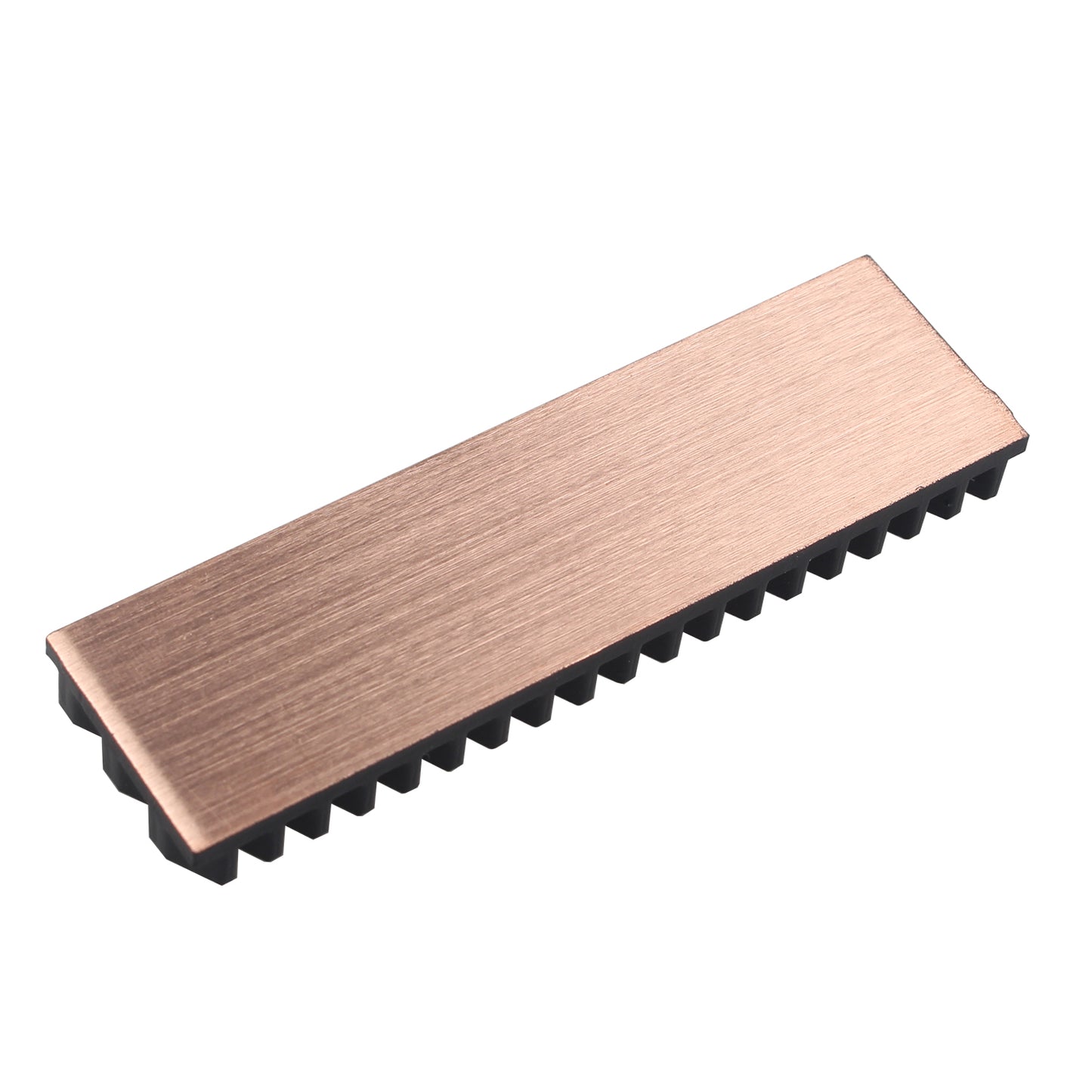 ZDE M.2 SSD Heatsink 70x20x6mm Graphite Covered Pure Copper Heatsink with Silicone Thermal Pads for PC Laptop Raspberry Pi M.2 2280 SSD NVMe PS5 Cooler