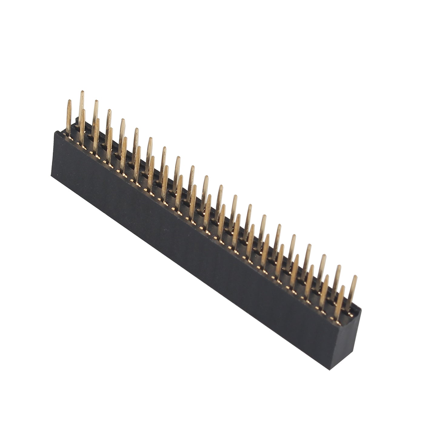 ZDE 6PCS 2x20 40 Pin Stacking Female Header 2.54mm Pitch Dual Row Pin Headers Connector for Raspberry Pi Arduino PCB Breadboard
