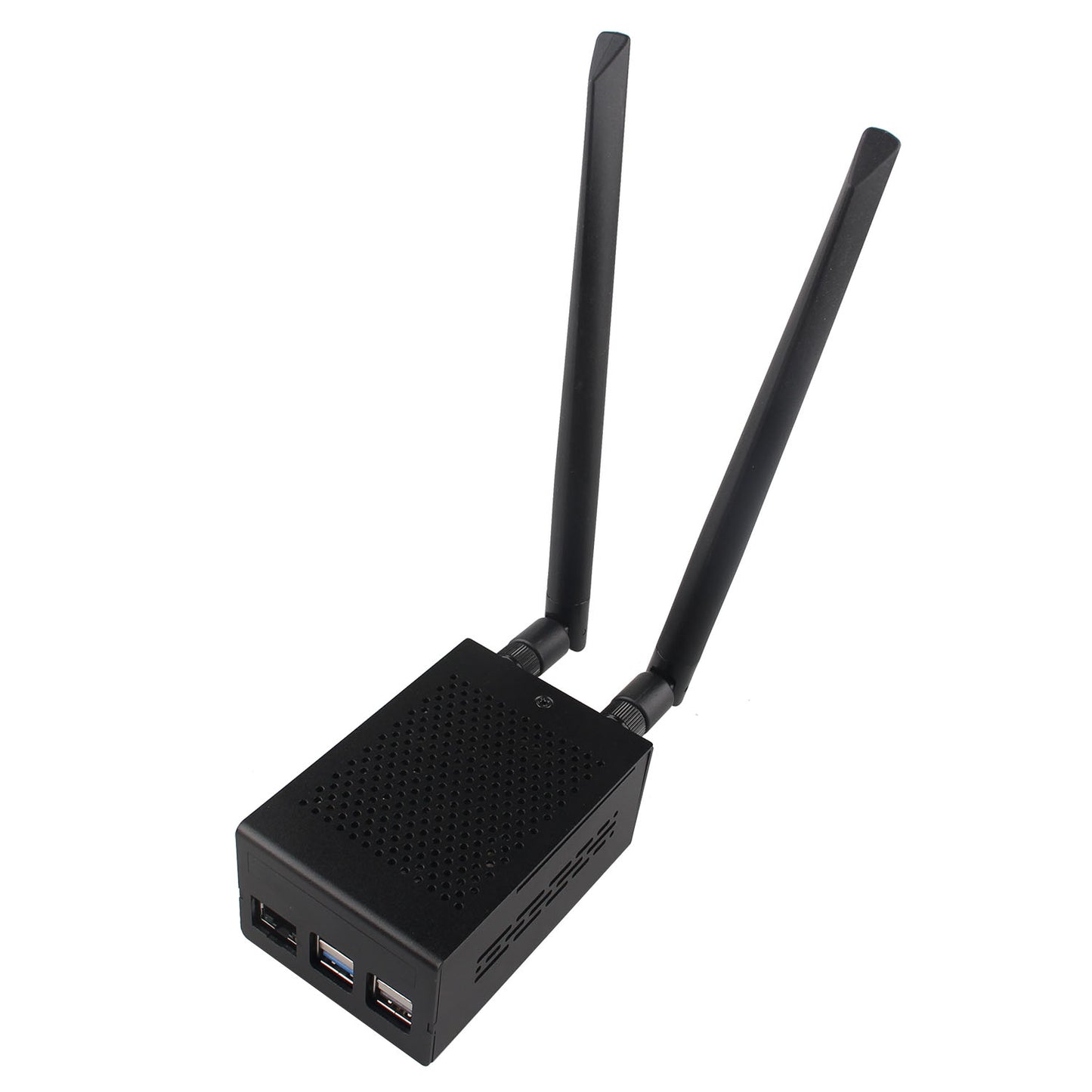 ZDE ZP590A PCIe to WiFi7 6 6E 5 HAT Expansion Board WiFi 7 Adapter with Aluminum Case ZC501 PCIe Peripheral Board for Raspberry Pi 5 2GB 4GB 8GB 16GB