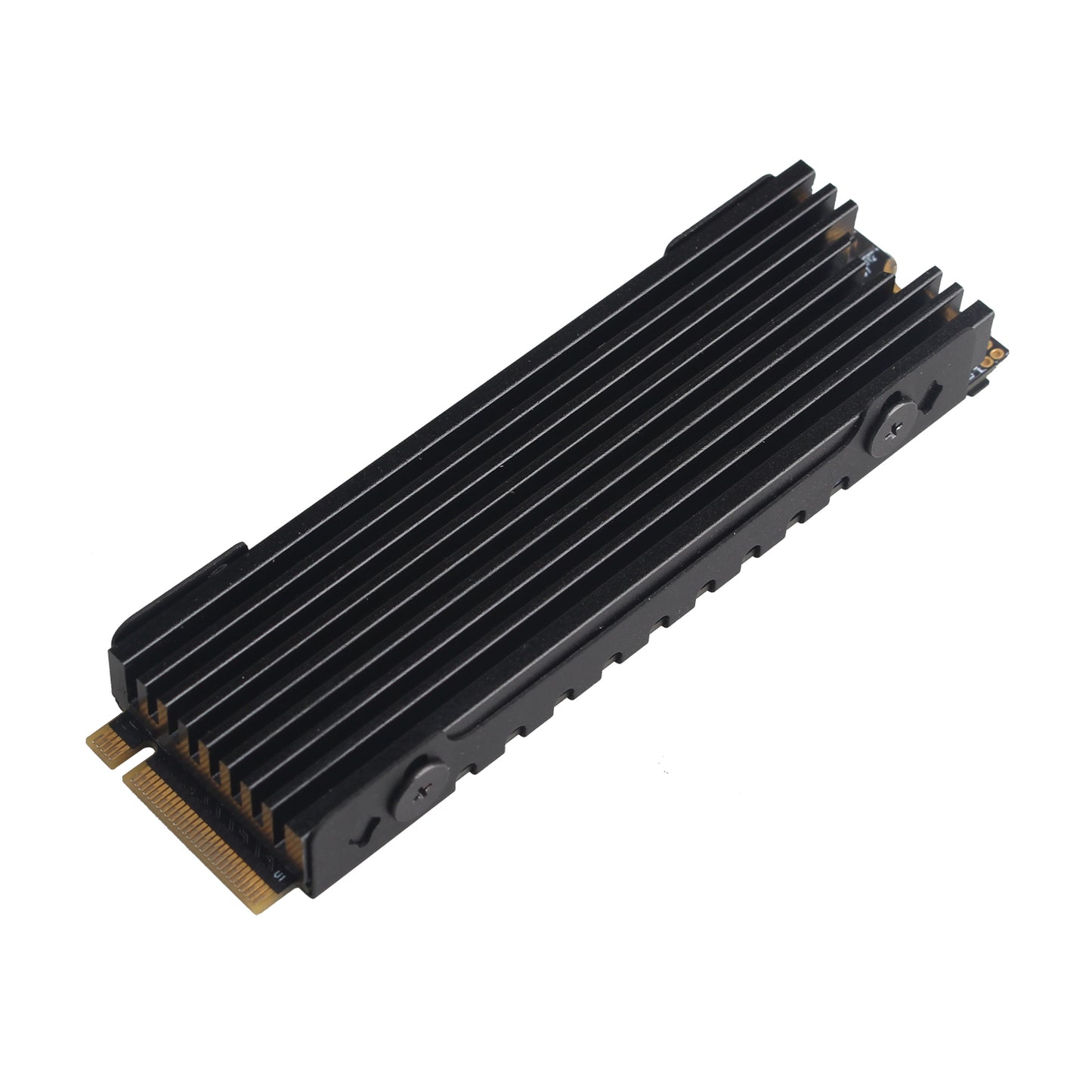 ZDE M.2 2280 SSD Heatsink Cooler Double-Sided Heat Sink with Thermal Silicone Pad Compatible with PC Laptop PS5 Raspberry Pi PCIe NVMe NGFF SATA M.2 SSD