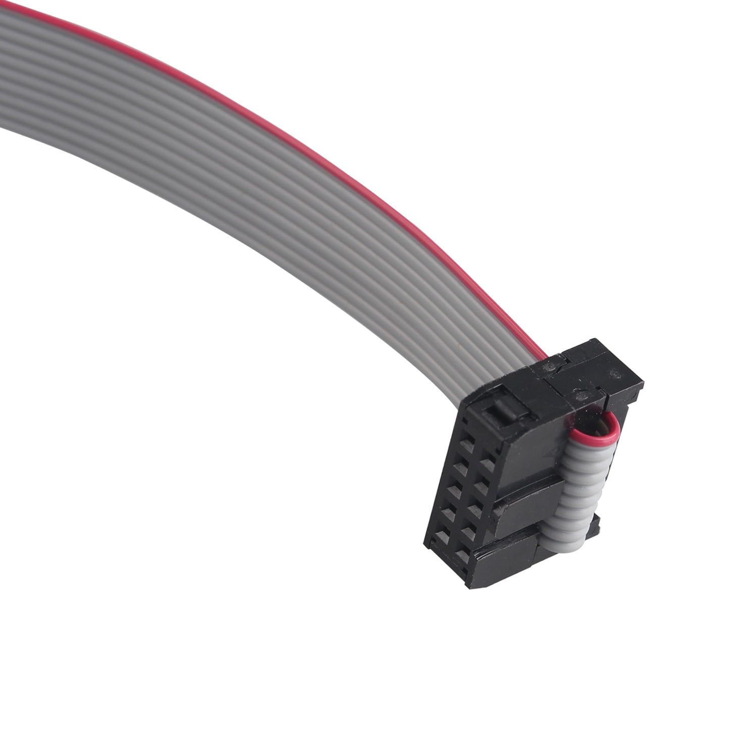 ZDE 5PCS Flat Ribbon Cable 2.54mm Pitch 2 Row 10 Pin Female to Female Wires IDC Ribbon Connector (30cm Length)