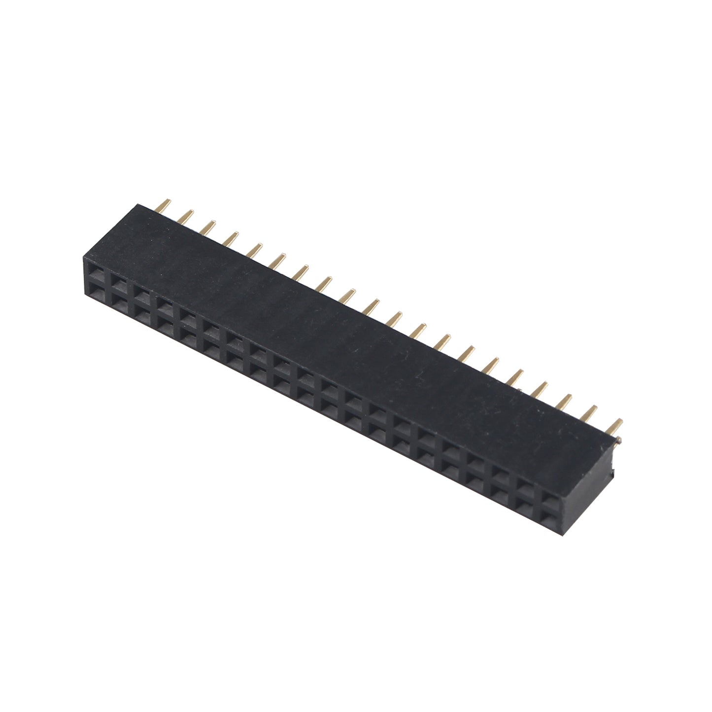 ZDE 6PCS 2x20 40 Pin Stacking Female Header 2.54mm Pitch Dual Row Short Pin Headers Connector for Raspberry Pi Arduino PCB Breadboard