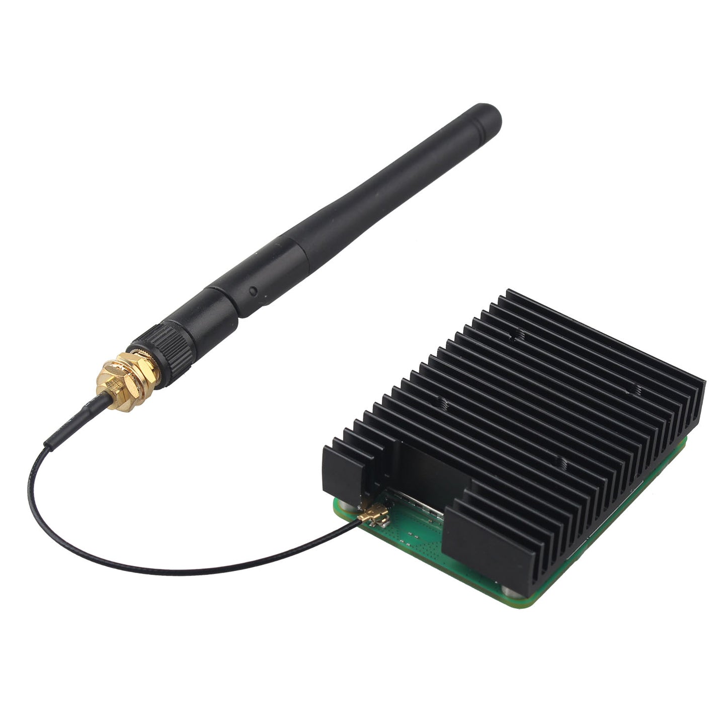 ZDE ZC503 Dedicated Aluminum Heatsink Support PWM Cooling Fan Compatible with Raspberry Pi Compute Module 5 CM5 / Compute Module 4 CM4 Motherboard with Screws and Thermal Tapes