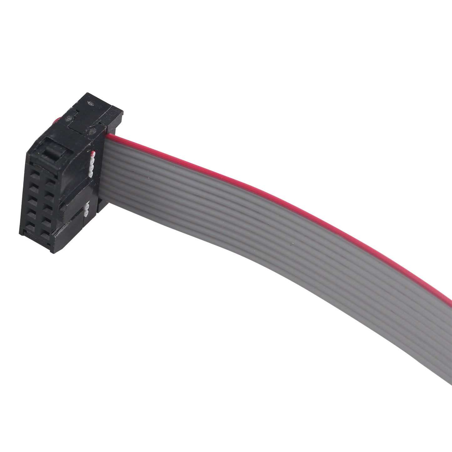 ZDE 5PCS Flat Ribbon Cable 2.54mm Pitch 2 Row 10 Pin Female to Female Wires IDC Ribbon Connector (30cm Length)
