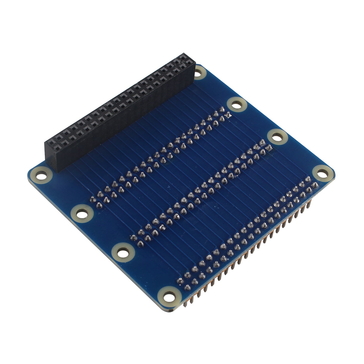 ZDE GPIO Expansion Board GPIO 1 to 3 Port Extension 40-pin Board Module GPIO Adapter Compatible with Raspberry Pi 5, Pi 4B, Pi 3, Pi 2, Pi Model B