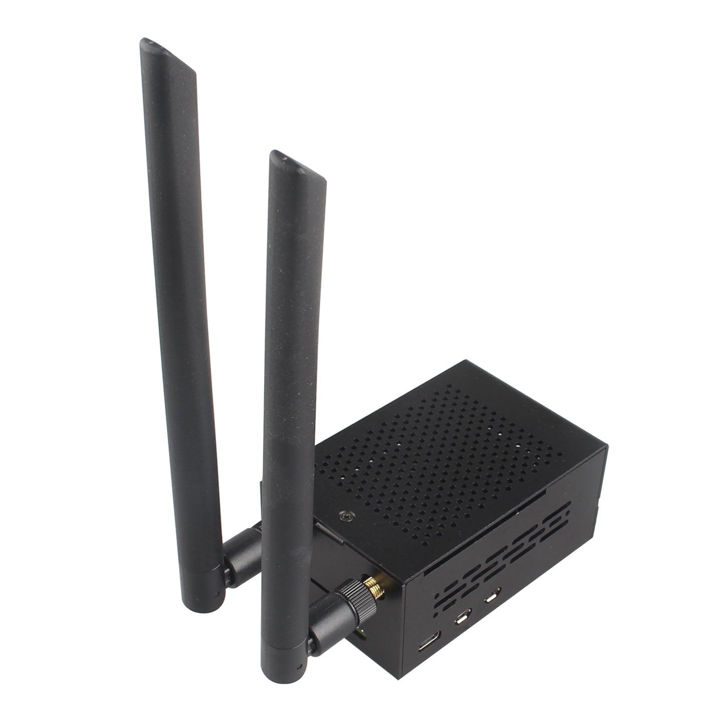 ZDE ZP590A PCIe to WiFi7 6 6E 5 HAT Expansion Board WiFi 7 Adapter with Aluminum Case ZC501 PCIe Peripheral Board for Raspberry Pi 5 2GB 4GB 8GB 16GB
