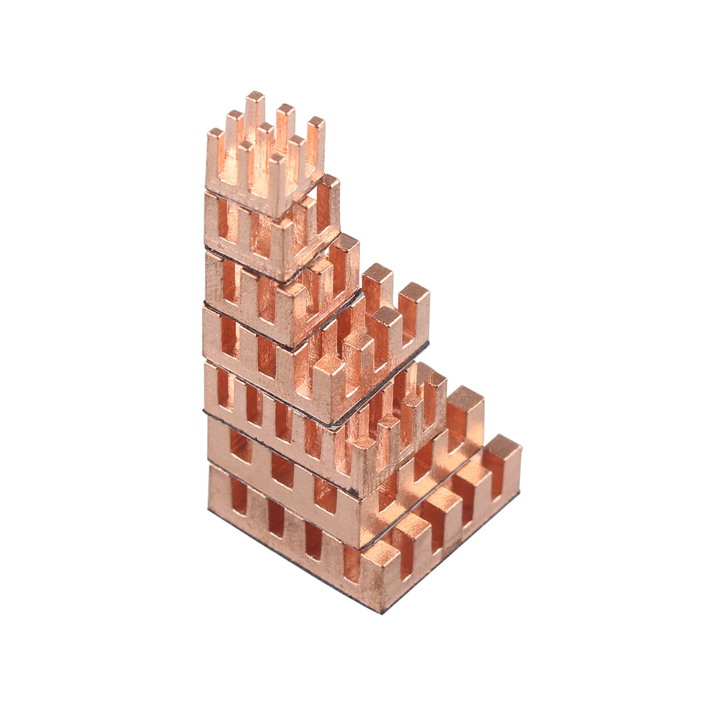 ZDE 20PCS Pure Copper Heatsinks CPU Cooler Heatsinks with Strong Thermal Conductivity Great Heat Dissipation Compatible with Raspberry Pi 5/Raspberry Pi 4 Model B