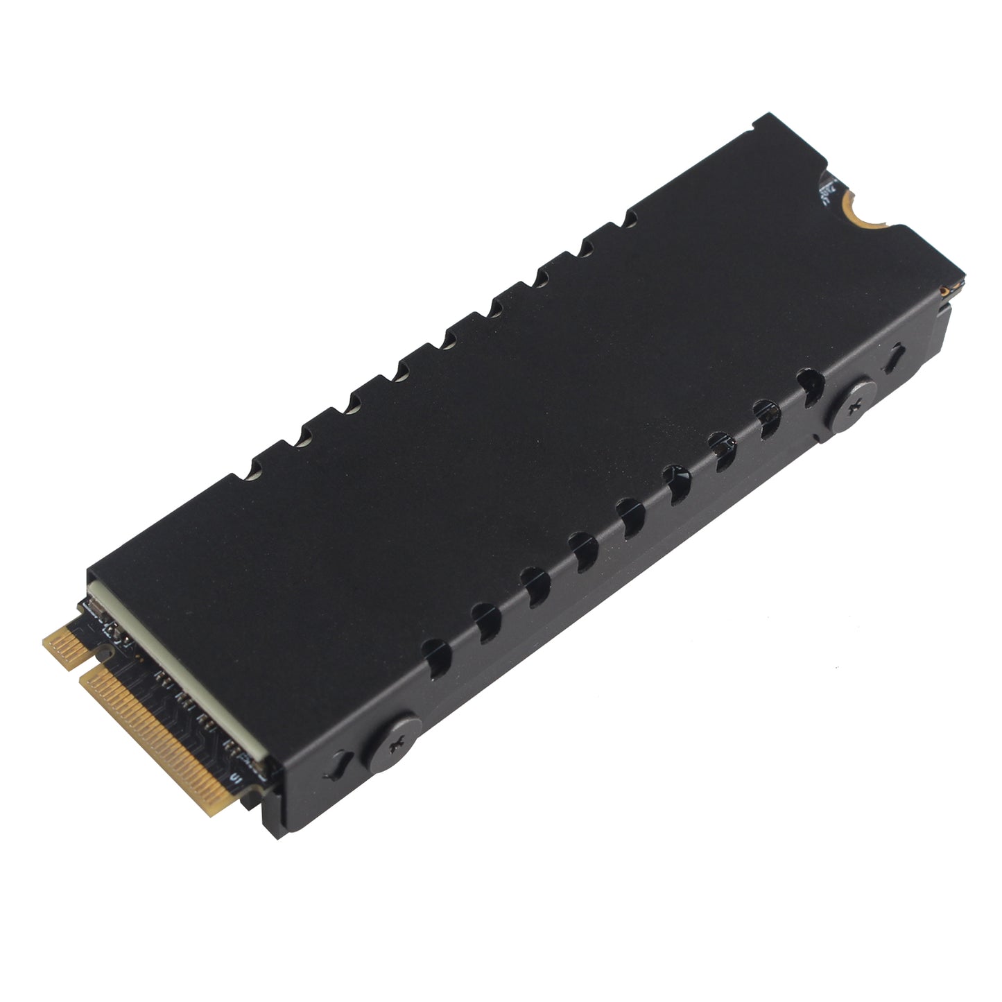 ZDE M.2 2280 SSD Heatsink Cooler Double-Sided Heat Sink with Thermal Silicone Pad Compatible with PC Laptop PS5 Raspberry Pi PCIe NVMe NGFF SATA M.2 SSD