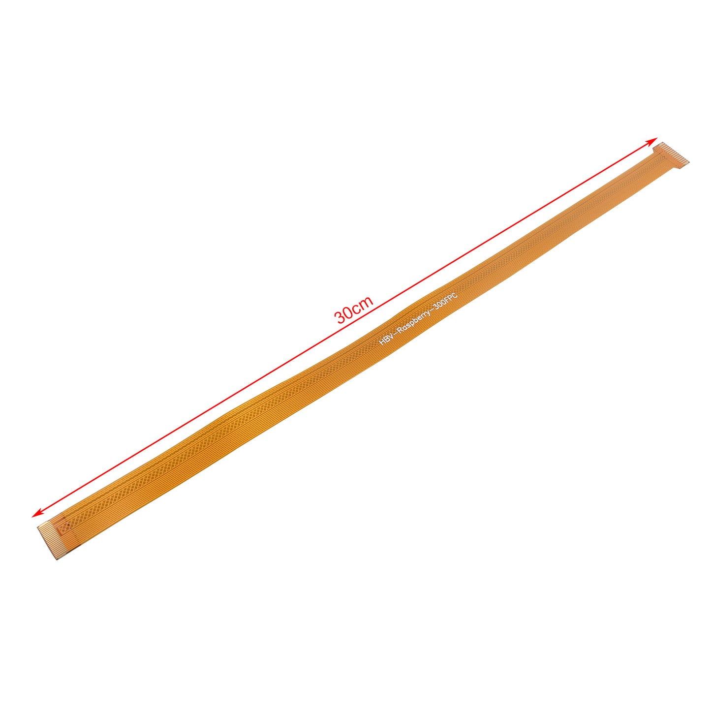 ZDE 2PCS Camera Cable CSI FPC Cable for Raspberry Pi 5 Zero Zero W Ribbon Flex Extension Cable Adapter 30CM 15 Pin to 22 Pin