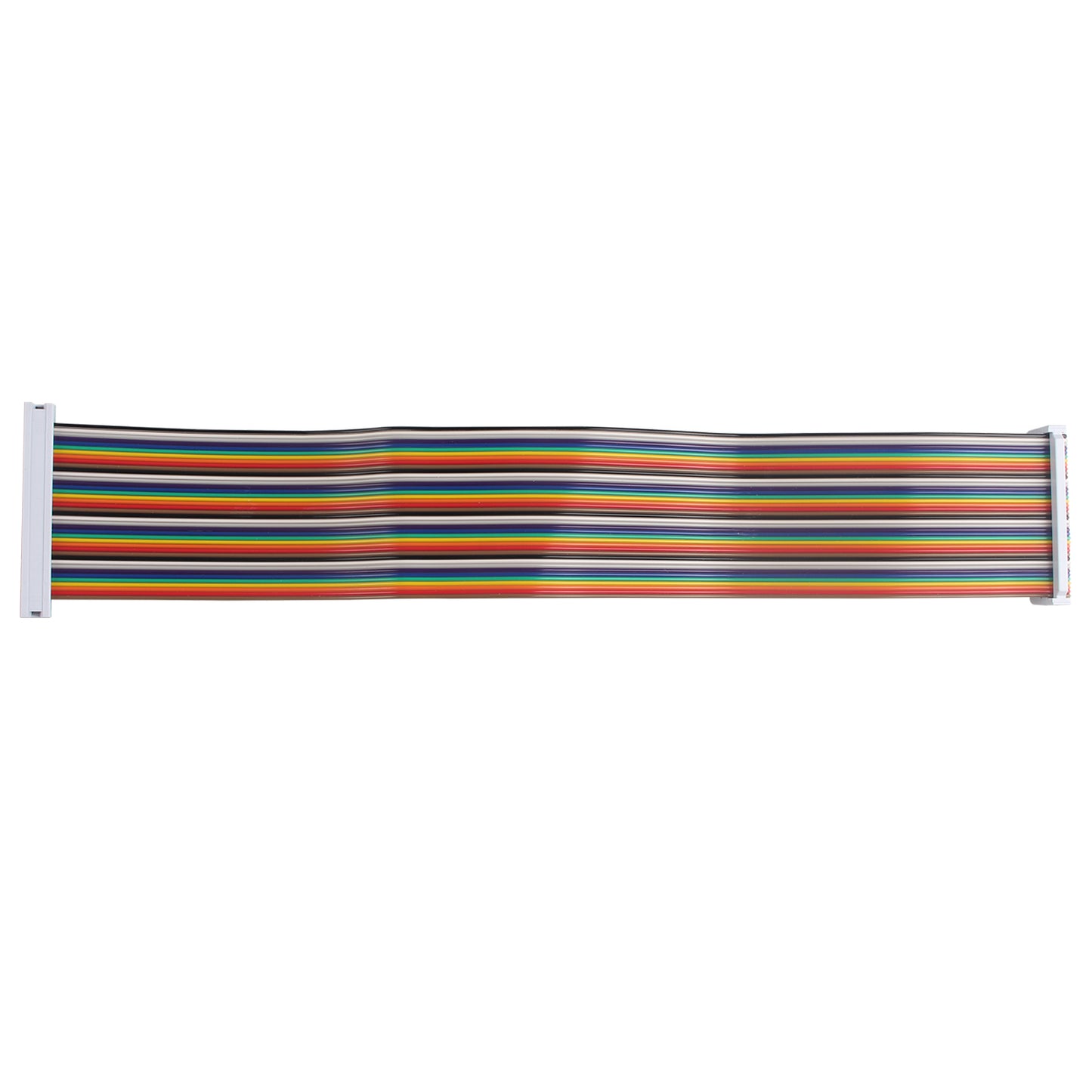ZDE Male to Female GPIO Flat Ribbon Cable 40pin Breadboard Rainbow Jumper Wire 30cm/11.81inch Compatible with Raspberry Pi 5 4B 3 2 Model B B+