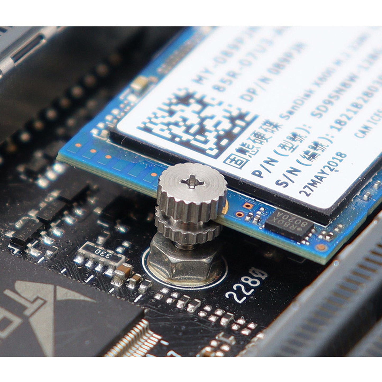 ZDE 10PCS m.2 ssd Screw Kit PCIe NVMe M.2 SSD Mounting Studs Computer Motherboard Studs with Screwdriver for Raspberry Pi M.2 NVME Hard Drive Laptop Computer