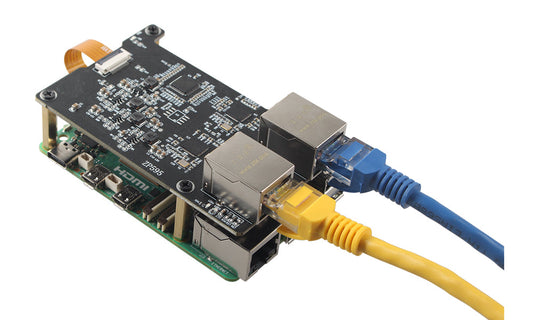 Raspberry Pi 5 Dual 2.5G Ethernet Port HAT