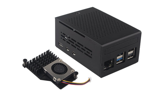 Raspberry Pi 5 Cooling Guide: Aluminum Alloy Case and Active Cooling Fan