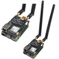 ZDE ZP596 PCIe to M.2 E Key WiFi7 6 6E 5 PCIe to 2.5G Ethernet Network Port HAT Adapter Expansion Board for Raspberry Pi 5