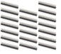 ZDE 20PCS 2x20 Pin 0.1 Inch Break-Away Dual Male Header Strip Double Row Straight Pin Headers Connector for Raspberry Pi Zero GPIO PCB Breadboard Arduino
