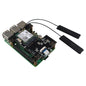 ZDE ZP590B PCIe to M.2 E Key HAT PCIE to WiFi7 6 6E 5 Module Adapter Expansion Board for Raspberry Pi 5 WiFi Adapter Board Support Google TPU WiFi 7 BE200 WIFI6E AX210 MT7922 WIFI6 AX200