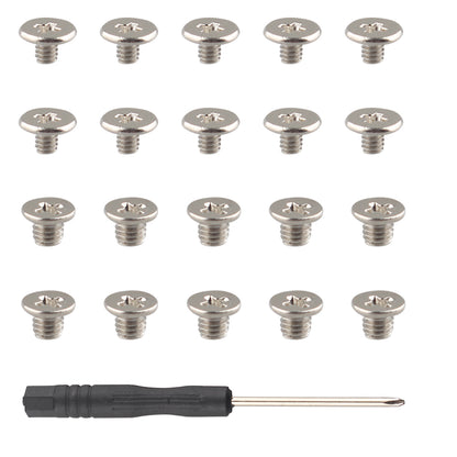 ZDE 20PCS m2 ssd Screws Kit PCIe NVMe M.2 SSD Mounting Screws Computer Motherboard Screws 10PCS M2x2.5mm + 10PCS M3x3mm with Screwdriver for Raspberry Pi M.2 NVME Hard Drive Laptop Computer