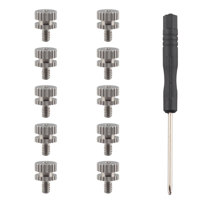 ZDE 10PCS m.2 ssd Screw Kit PCIe NVMe M.2 SSD Mounting Studs Computer Motherboard Studs with Screwdriver for Raspberry Pi M.2 NVME Hard Drive Laptop Computer