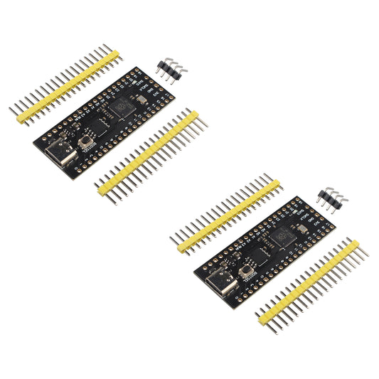 ZDE 2PCS RP2040 Core Board Type-C USB-C Dual-Core Arm Cortex M0+ Processor 16MB for Raspberry Pi Pico Micropython C/C++