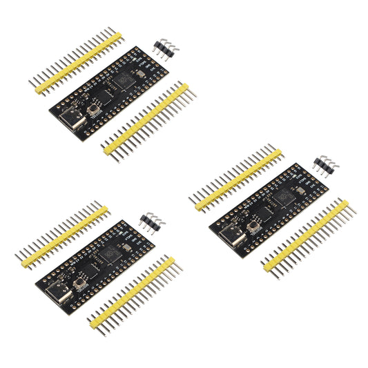 ZDE 3PCS RP2040 Core Board Type-C USB-C Dual-Core Arm Cortex M0+ Processor 16MB for Raspberry Pi Pico Micropython C/C++