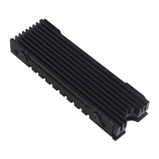 ZDE M.2 2280 SSD Heatsink Cooler Double-Sided Heat Sink with Thermal Silicone Pad Compatible with PC Laptop PS5 Raspberry Pi PCIe NVMe NGFF SATA M.2 SSD