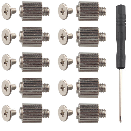 ZDE Set of 10 M.2 SSD Mounting Screws Kit M2.5 Computer Motherboard Screws Components with Screwdriver Compatible with Asus MSI Gigabyte ASRock Laptop PC Motherboard Raspberry Pi