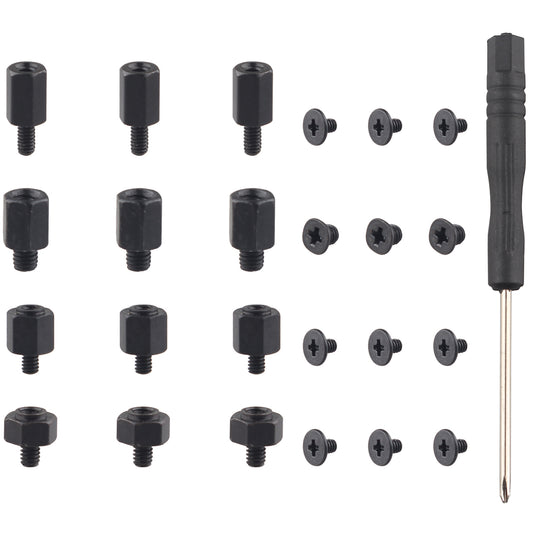 ZDE 24PCS M.2 SSD Screws Kit NVMe M.2 SSD Mounting Screws Computer Motherboard Screws Components Compatible with Asus MSI Gigabyte ASRock Motherboard and Raspberry Pi