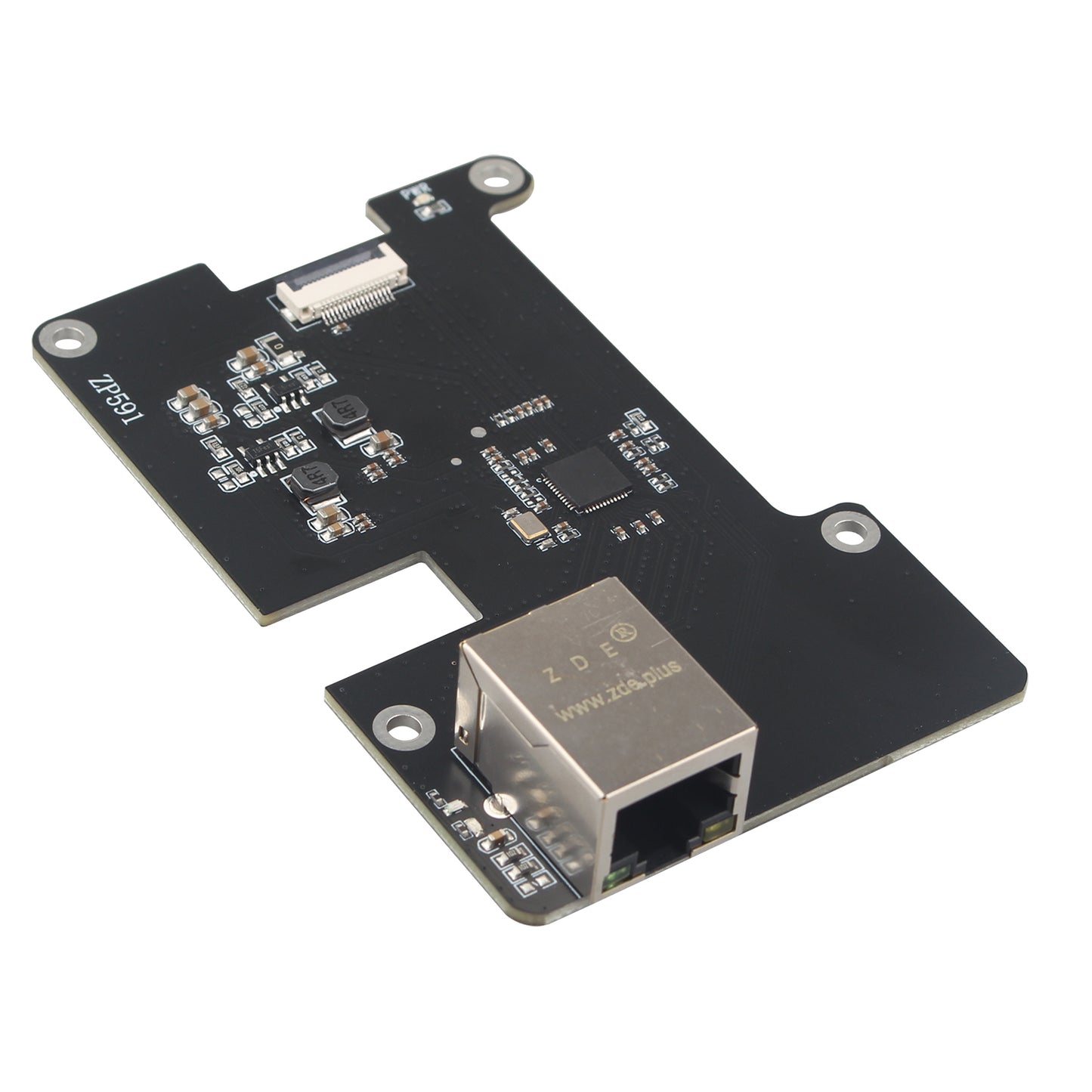 ZDE ZP591 PCIe to 2.5G Ethernet Network Port HAT Adapter Expansion Board for Raspberry Pi 5