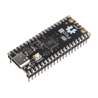 ZDE Microcontroller Board Dual-Core Dual-Architecture Design 150MHz Based on RP2350 Chip, 520KB SRAM, 4MB Flash Memory, 26 GPIO, Support C/C++ MicroPython
