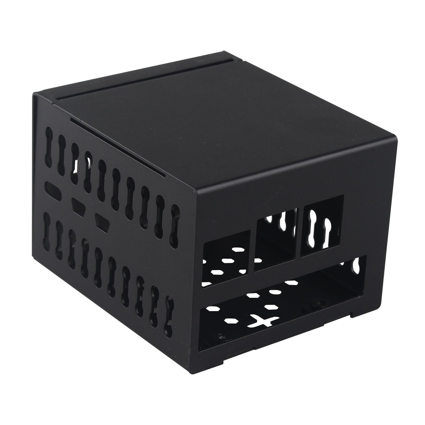 ZDE ZC507 Metal Case for Raspberry Pi 5 Support ZP597 PCIe to Quad 1G Gigabit 1000M Ethernet Network Port HAT Adapter Board PCIe Peripheral Board