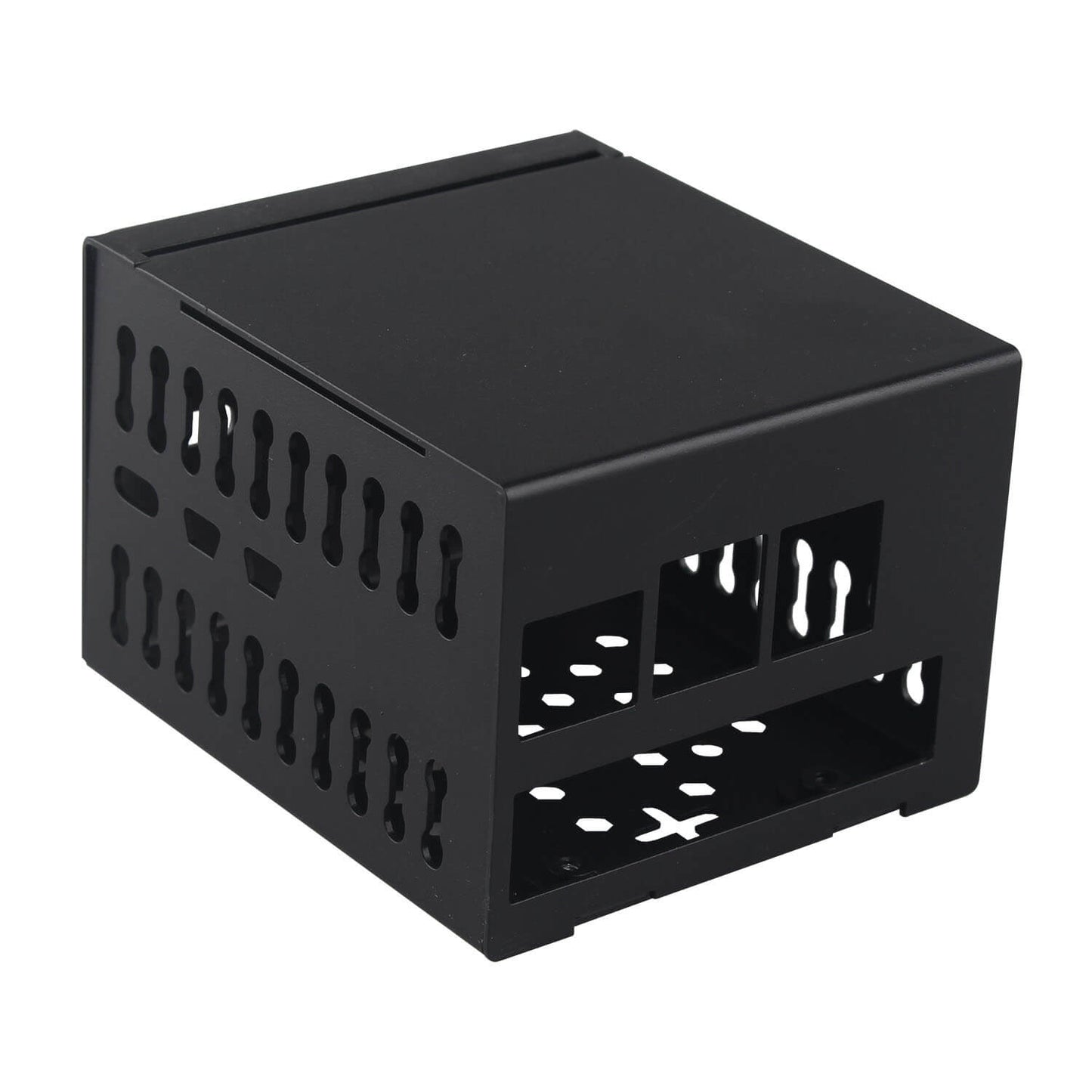ZDE ZC507 Metal Case for Raspberry Pi 5 Support ZP597 PCIe to Quad 1G Gigabit 1000M Ethernet Network Port HAT Adapter Board PCIe Peripheral Board