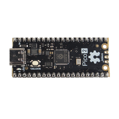 ZDE Microcontroller Board Dual-Core Dual-Architecture Design 150MHz Based on RP2350 Chip, 520KB SRAM, 4MB Flash Memory, 26 GPIO, Support C/C++ MicroPython
