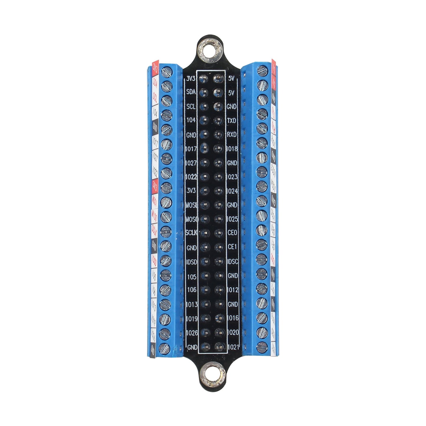 ZDE GPIO Terminal Block Breakout Board Module DIY Circuit GPIO Expansion Board Micro Connector Compatible with Raspberry Pi 5/4B/3B+/3B/2B/Zero/Zero W/Zero 2 W