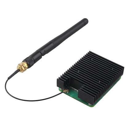 ZDE ZC503 Dedicated Aluminum Heatsink Support PWM Cooling Fan Compatible with Raspberry Pi Compute Module 5 CM5 / Compute Module 4 CM4 Motherboard with Screws and Thermal Tapes