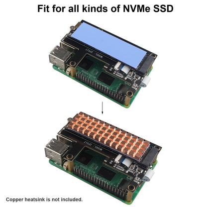 ZDE M.2 Thermal Pad 10PCS 70x22x1mm and 10PCS 70x22x0.5mm for M.2 2280 SSD NVMe Heatsinks Thermal Conductive Silicone Pads for Raspberry Pi SSD Laptop Computer CPU GPU LED IC Chipset Cooling