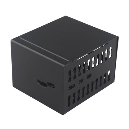 ZDE ZC507 Metal Case for Raspberry Pi 5 Support ZP597 PCIe to Quad 1G Gigabit 1000M Ethernet Network Port HAT Adapter Board PCIe Peripheral Board