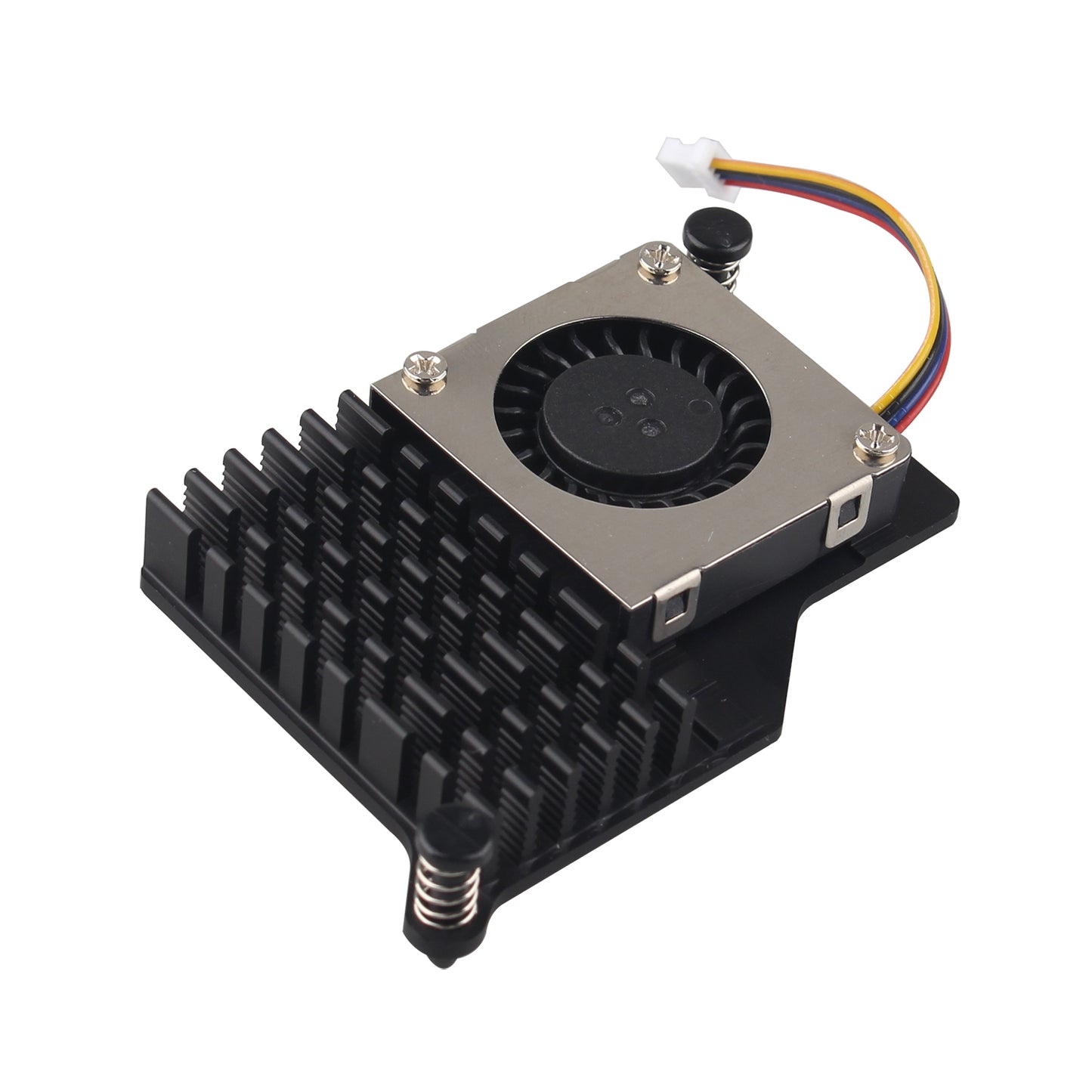 ZDE Aluminum Case ZC502 with Active Cooler ZP536 for Raspberry Pi 5 2GB/4GB/8GB/16GB Support PCIe to M.2 NVMe PoE HAT WiFi7 PCIe Peripheral Board ZP512/ZP513/ZP515/ZP516/ZP517A/ZP581/ZP582/ZP590B