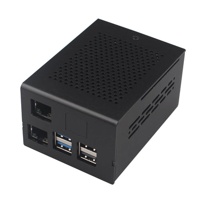 ZDE ZP591 PCIe to 2.5G Ethernet Network Port HAT Expansion Board with Aluminum Case ZC506 for Raspberry Pi 5