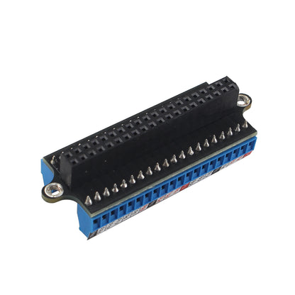 ZDE GPIO Terminal Block Breakout Board Module DIY Circuit GPIO Expansion Board Micro Connector Compatible with Raspberry Pi 5/4B/3B+/3B/2B/Zero/Zero W/Zero 2 W