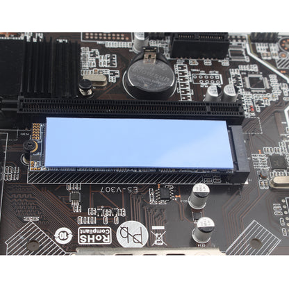 ZDE 5PCS M.2 Thermal Pad 70x22x1mm for M.2 2280 SSD NVMe Heatsinks Thermal Conductive Silicone Pads for Raspberry Pi SSD Laptop Computer CPU GPU LED IC Chipset Cooling