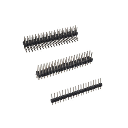 ZDE 2x20 40 Pin Stacking Female Header Kit GPIO Stacking Header Extender Pico Header Pack for Raspberry Pi 5/4B/3B+/3B/2B/B+/A+/Zero/Zero W/Zero 2 W (8 Specifications 16pcs)